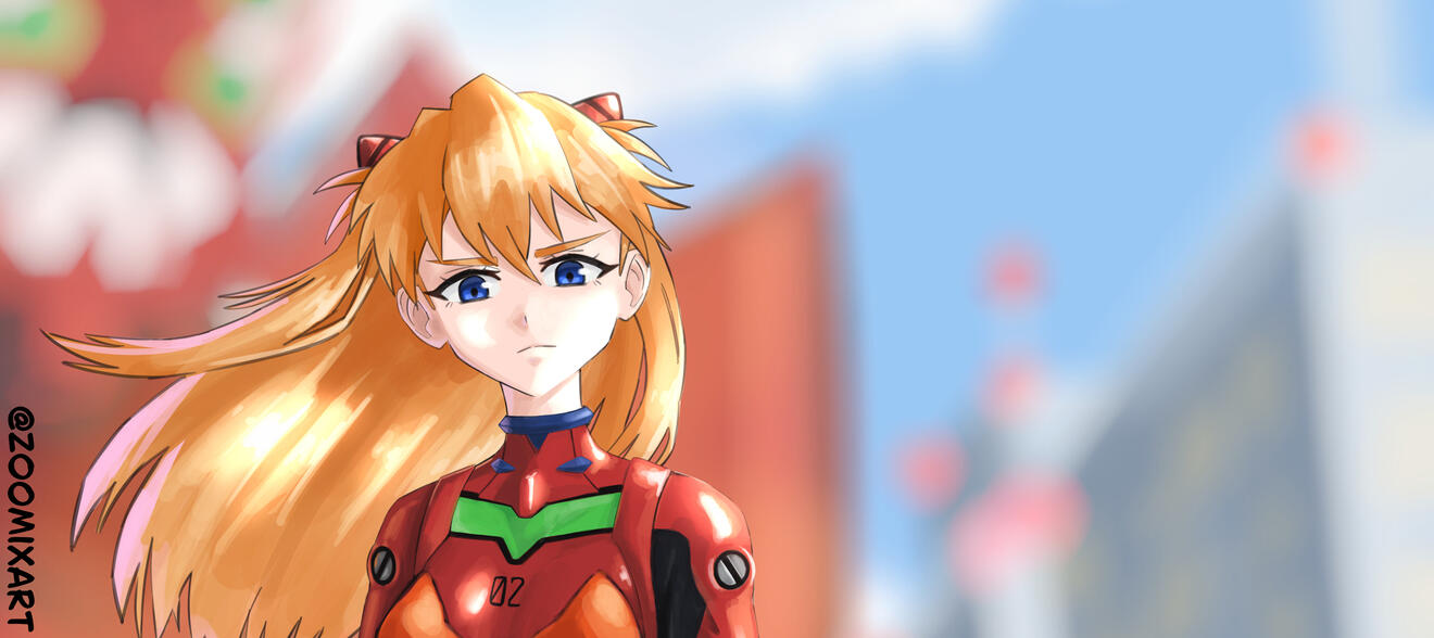 Asuka Langley Fanart